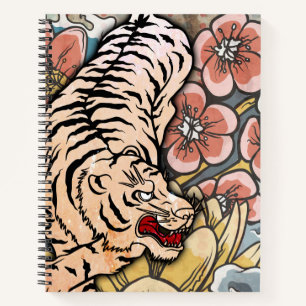White Tiger Notizbuch