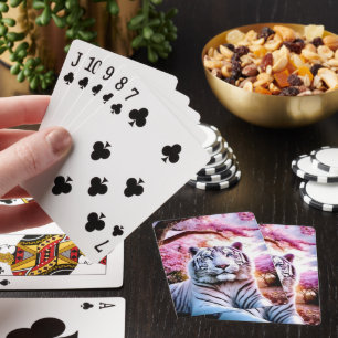 "White Tiger Poker Playing Cards - Premium Quality Spielkarten