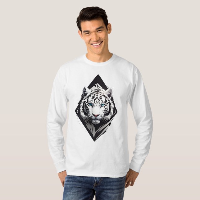 White Tiger T-Shirt (Vorne ganz)