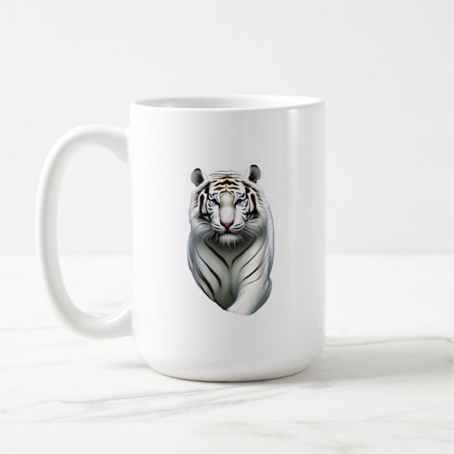 White Tiger Tasse (Links)