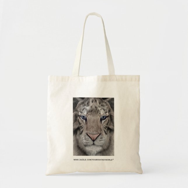 White Tiger Tragetasche (Vorne)