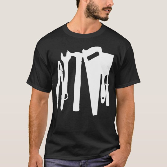 White Tool Geschenk für Feingebäck Regenbogen Gebu T-Shirt (Vorderseite)