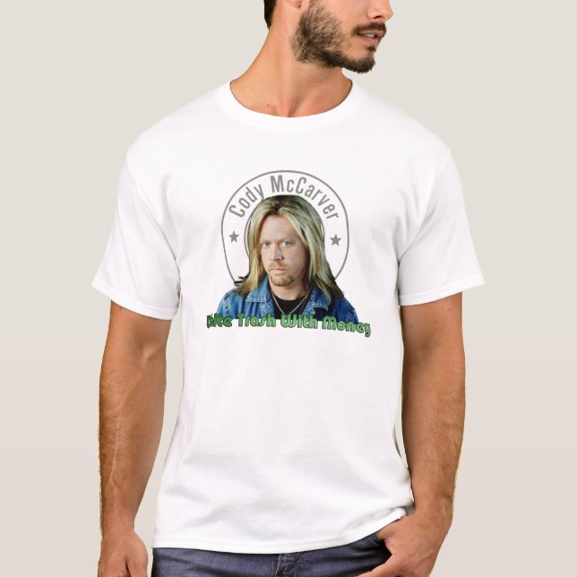 White Trash mit Geld T-Shirt (Vorderseite)
