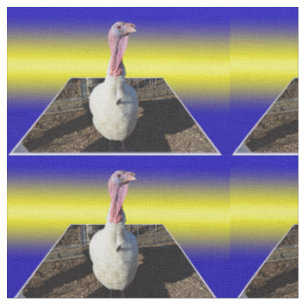 White Turkey Popout Art Stoff
