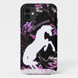 White Unicorn V (farbiger Splash/personalize) Case-Mate iPhone Hülle