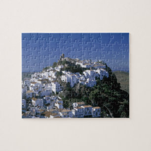 White Village Casares, Andalusien, Spanien Puzzle