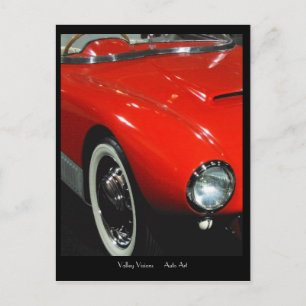 White Wall Tire Postkarte