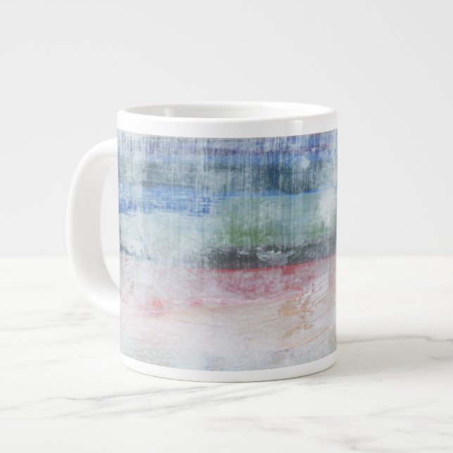 White Wash II Jumbo-Tasse (Vorderseite Links)