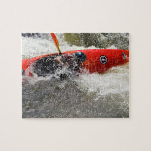 White Water Kayak Abenteuer - 8 x 10 Puzzle