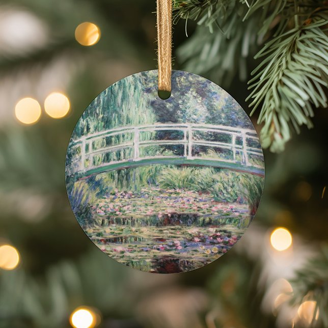 White Water Lilies | Claude Monet Keramik Ornament (Von Creator hochgeladen)