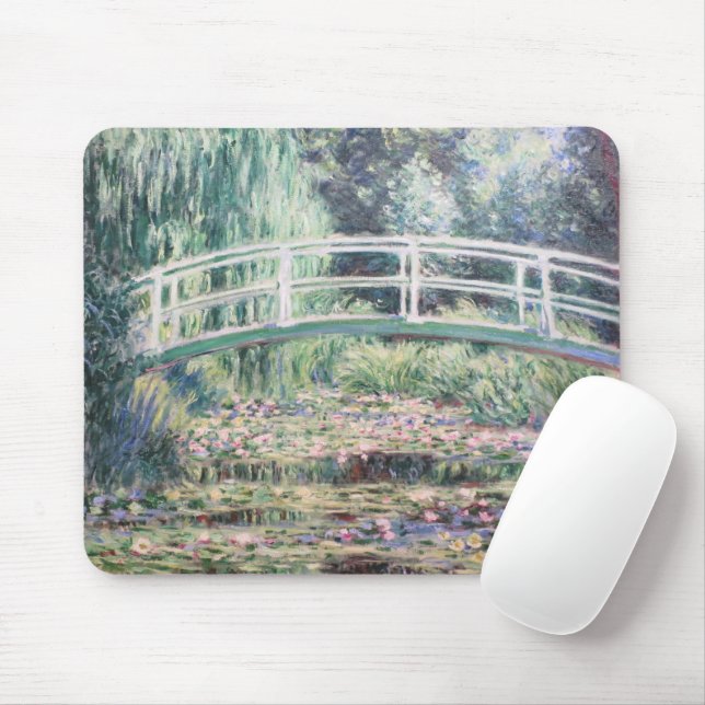 White Water Lilies | Claude Monet Mousepad (Mit Mouse)