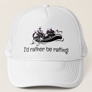 White Water Rafting Design Trucker Hut Truckerkappe