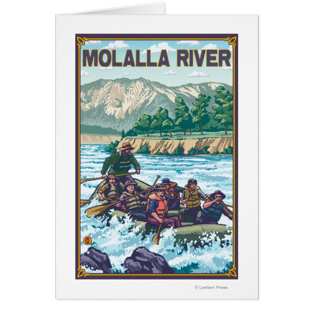 White Water Rafting - Molalla River, Oregon (Vorne)