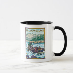 White Water Rafting - Yellowstone Nationalpark Tasse