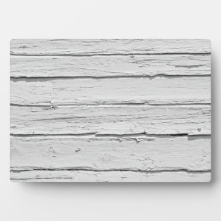 White Weathered Wood Fotoplatte