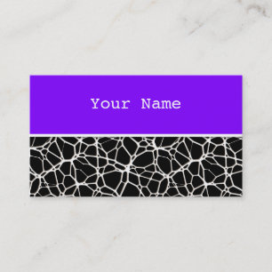 White Web Texture + Ihr Bachgr. Ideen Visitenkarte