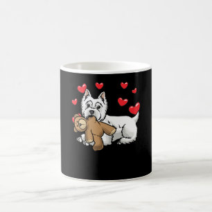 White West Highland Terrier Dog Kaffeetasse