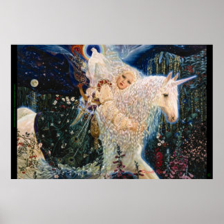 'White Wind' von Elizabeth Kyle Poster