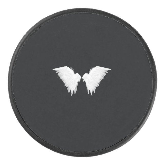 White Wings Hockey Puck (Vorderseite)