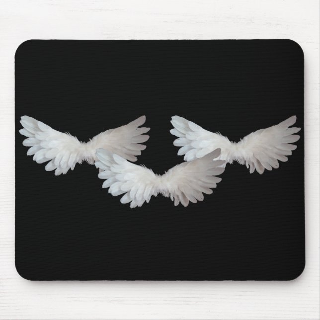 White Wings Mousepad (Vorne)