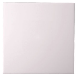 White with a touch of pink Ceramic Tile. Fliese