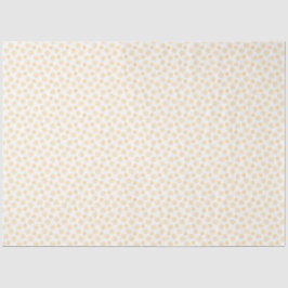 White with Yellow Daisies Tissue Paper Seidenpapier