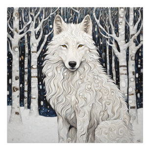 White Wolf Fotodruck