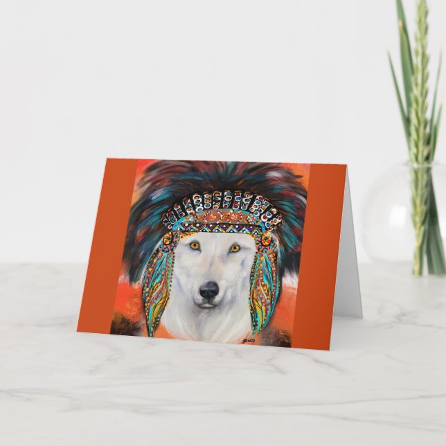 White Wolf Karte (Vorderseite)