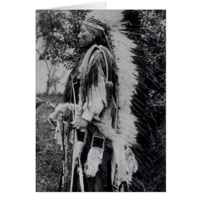 White Wolf, Leiter der Komanche, c.1891-98 (Vorne)
