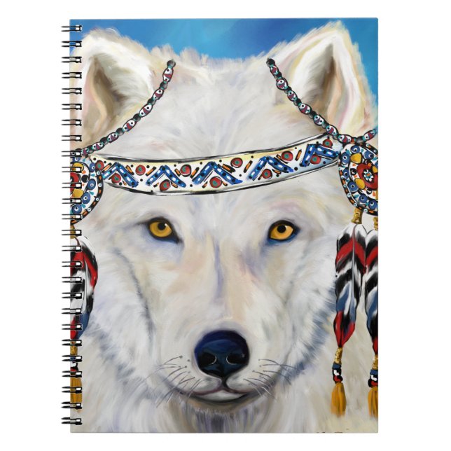White Wolf Notizblock (Vorderseite)