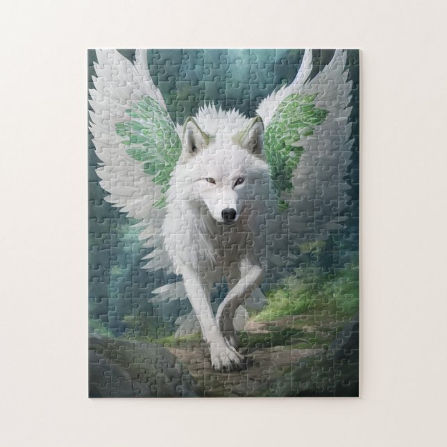 White Wolf Puzzle (Vertikal)