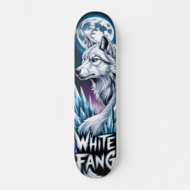 White wolf Skateboard
