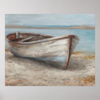 Whitealkenboot an der Küste