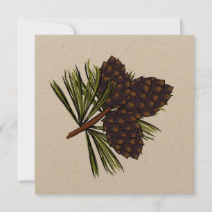 Whitebark Pine Note Card Mitteilungskarte
