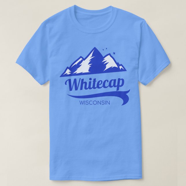 Whitecap Mountain Ski Wisconsin T-Shirt (Design vorne)