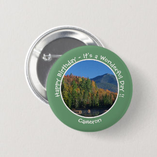 Whiteface Mountain, Autumn Party Items von Adirond Button