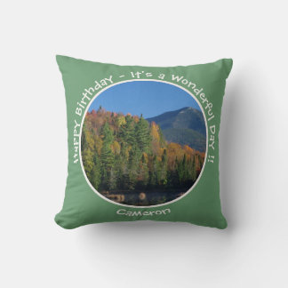 Whiteface Mountain, Autumn Party Items von Adirond Kissen