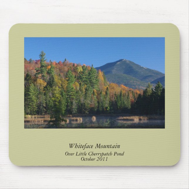 Whiteface Mountain über dem kleinen Cherrypatch Po Mousepad (Vorne)