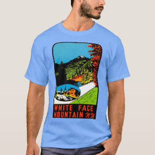 Whiteface Mountain Vintage Travel T-Shirt