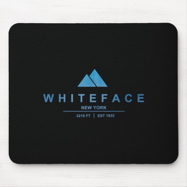 Whiteface Ski Resort New York  Mousepad (Vorne)