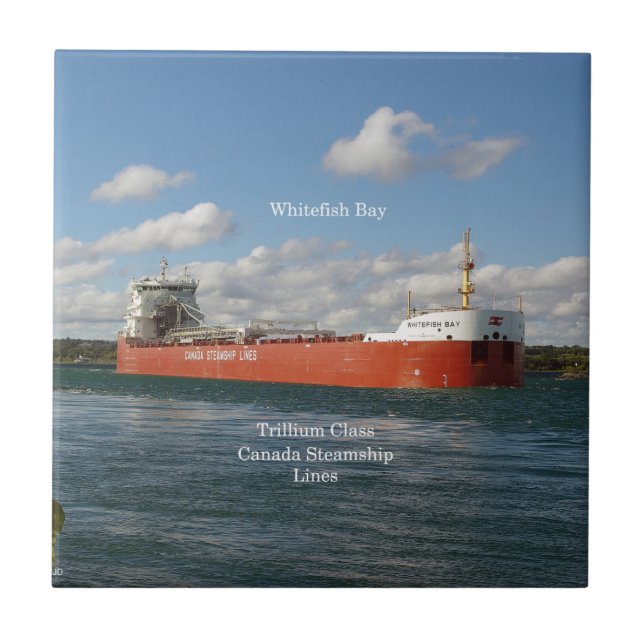 Whitefish Bay Fliesen (Vorderseite)