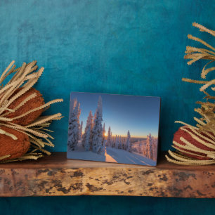 Whitefish, Montana Fotoplatte