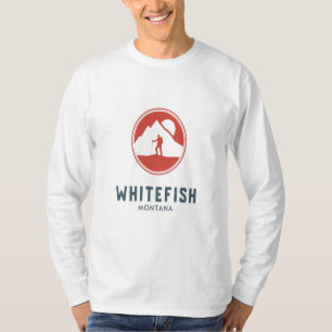 Whitefish - Montana Long Sleeve T - Shirt