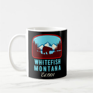 Whitefish Montana Wilder Bärenberg Kaffeetasse
