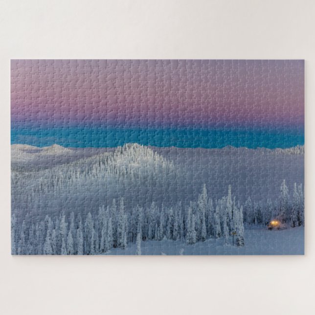 Whitefish Mountain Resort in Whitefish, Montana Puzzle (Horizontal)