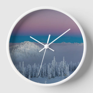 Whitefish Mountain Resort in Whitefish, Montana Uhr