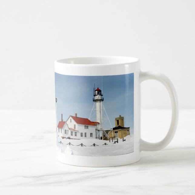 Whitefish Point Lighthouse History Tasse (Rechts)