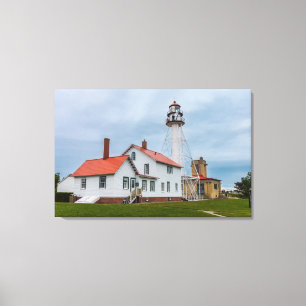 Whitefish Point Lighthouse Leinwanddruck