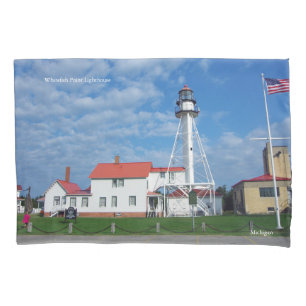 Whitefish Point Lighthouse Pillowcase Kissenbezug