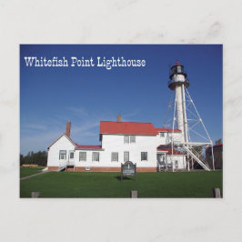 Whitefish Point Lighthouse Postkarte